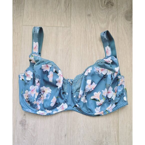 Fantasie Camilla Underwire Floral Lace Inlined Unpadded Supportive Bra 30M - Picture 1 of 10